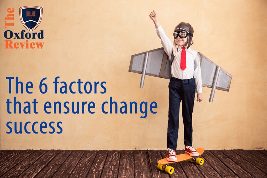 The 6 important factors that ensure change success