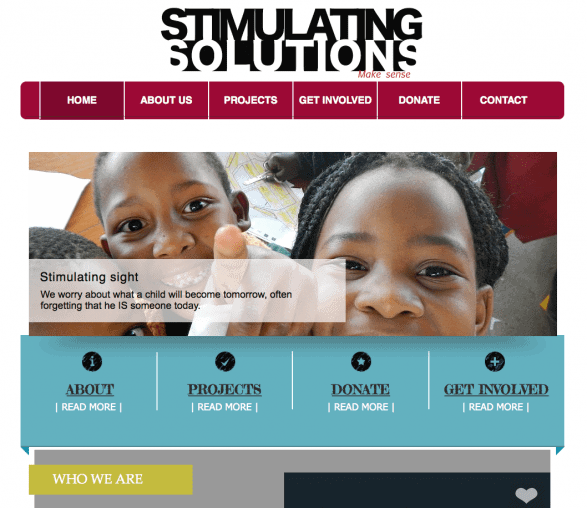 Stimulating Solutions Website