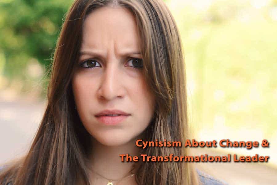 transformational leadership and cynicism