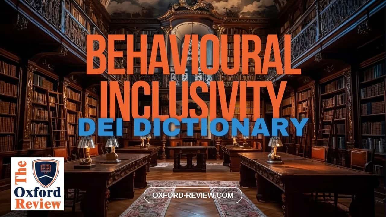 Behavioural Inclusivity