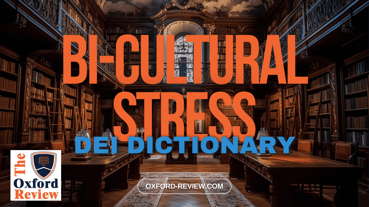 Bi-cultural Stress