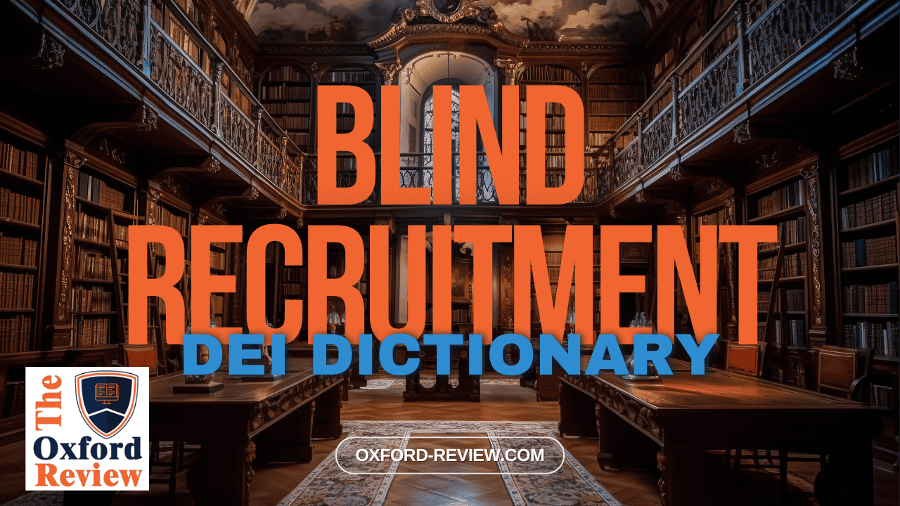 Blind Recruitment
